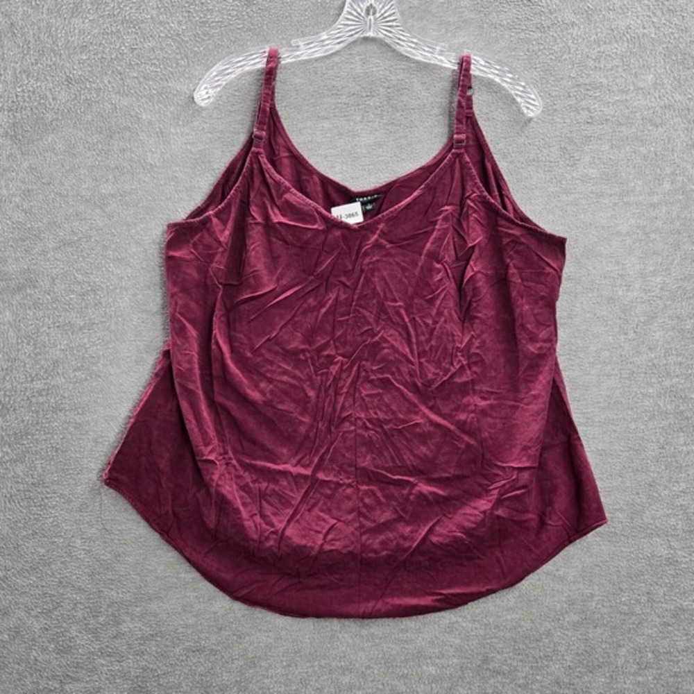 Torrid Women Top 1 Red Swing Cami Sleeveless‎ Tank Casual